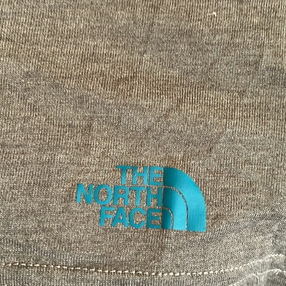 The North Face Gray Button Long Sleeve Shirt